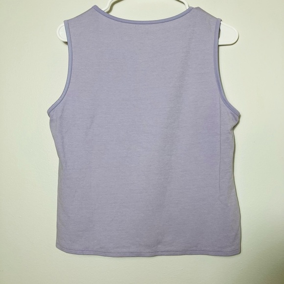 toad and co womens Tank‎ Sz Large Purple Stretch Casual Summer - Picture 4 of 7